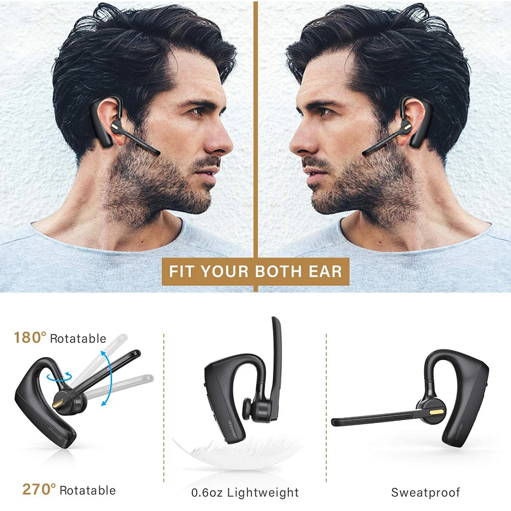 Newest K15 Bluetooth Earphone Handsfree 5.0 Headphones Noise Reduction Wireless Headset With CVC8 Dual Mic For All Smart Phones Newest K15 Bluetooth Earphone Handsfree 5.0 Headphones Noise Reduction Wireless Headset With CVC8 Dual Mic For All Smart Phones