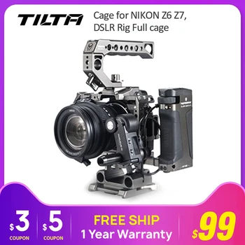 

Tilta cage for NIKON Z6 Z7 Camera TA-T02-A-G Kit C DSLR Rig Full cage Top Handle F750 side focus handle complete dslr kit
