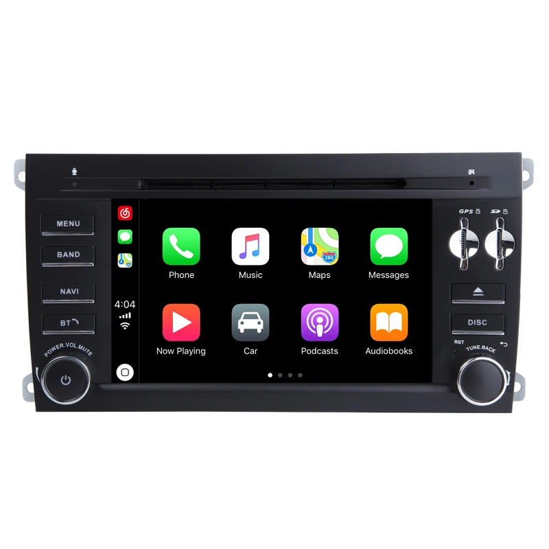Android 9,0 автомобильный Muiltmedia DVD плеер система с CarPlay для Porsche Cayenne S GTS 2003-2010 gps Навигация стерео головное устройство