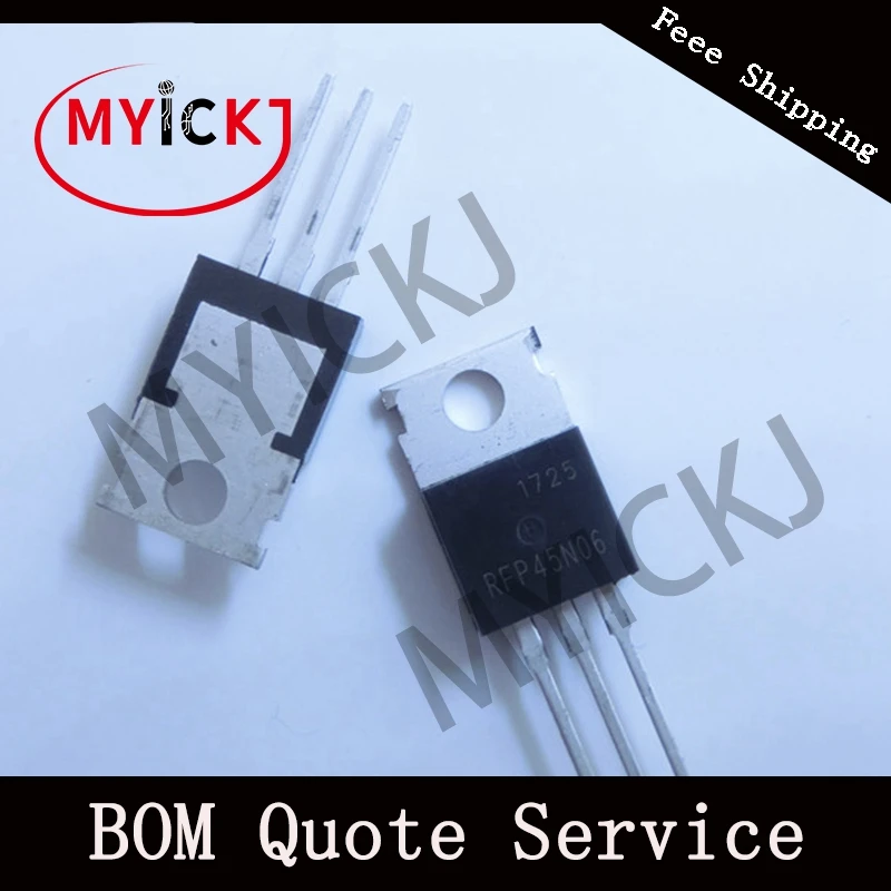 5Pcs IRLZ44N power mosfet logic level n-channel 0.022Ohm ic D