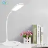LED Desk Lamp Foldable Dimmable Touch Table Lamp DC5V USB Powered table Light 6000K night light touch dimming portable lamp ► Photo 1/5