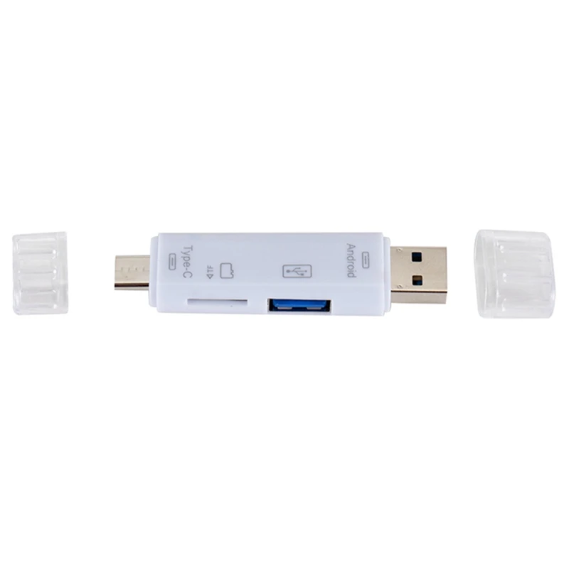 2 цвета все в 1 Usb кард-ридер высокоскоростной SD TF Micro SD кард-ридер Тип C USB C Micro USB память OTG кард-ридер