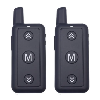 

2pcs Leixen VV-109 Mini Portable Walkie Talkie 0.5W UHF 400-470MHz 16CH with USB Power Eeaphone Ham Two-Way Radio Transceiver