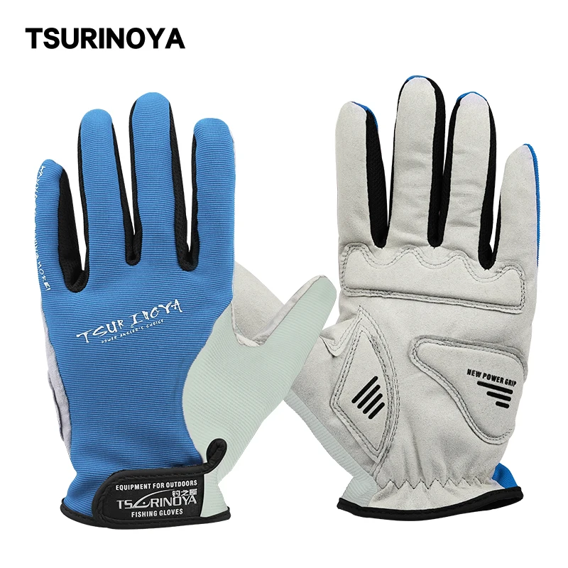 TSURINOYA Fishing Gloves Anti Slip Cycling Climbing Comfort Full Finger Professional Protective Outdoor Sports |