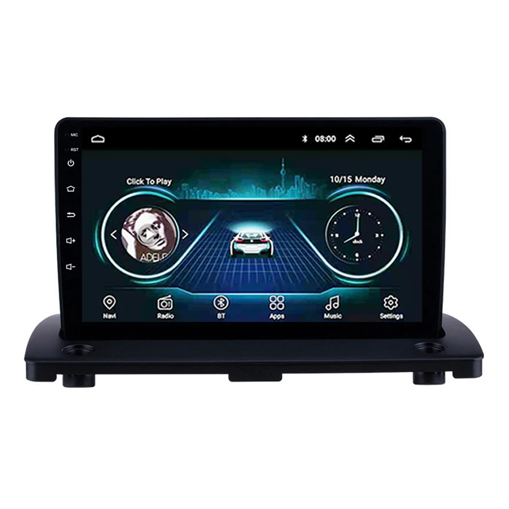 Автомагнитола для Volvo XC90 2004- мультимедийный плеер " Android 8,1 gps навигация HD полный сенсорный экран MP3 MP4 MP5 FM Carplay - Цвет: 4core 1G 16G