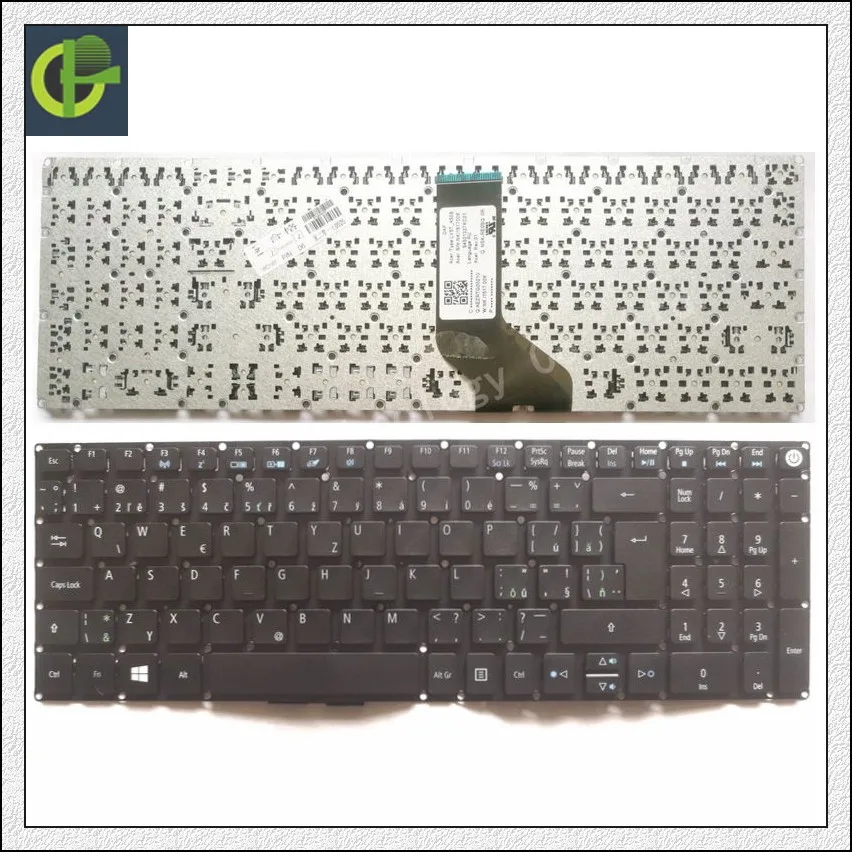 Чешский клавиатура для acer E5-522 E5-522G E5-522T E5-532 E5-532T E5-532G E5-772G E5-752G E5-752 E5-773 E5-574 E5-773 CZ Словакии SK