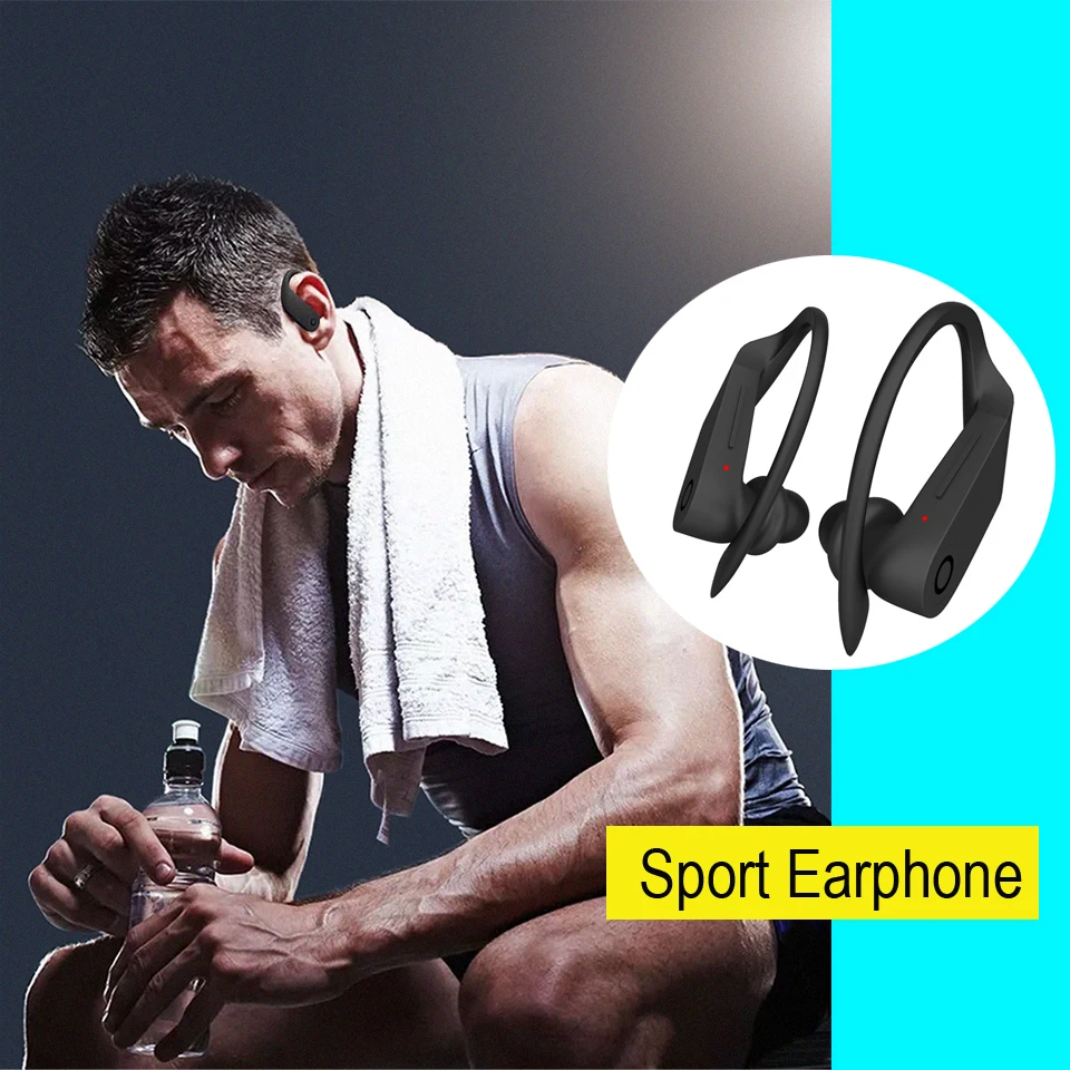 B10 TWS Wireless Bluetooth Earphone Sports Headset earbuds Waterproof headphones with Wireless Charging Box PK I9000 TWS