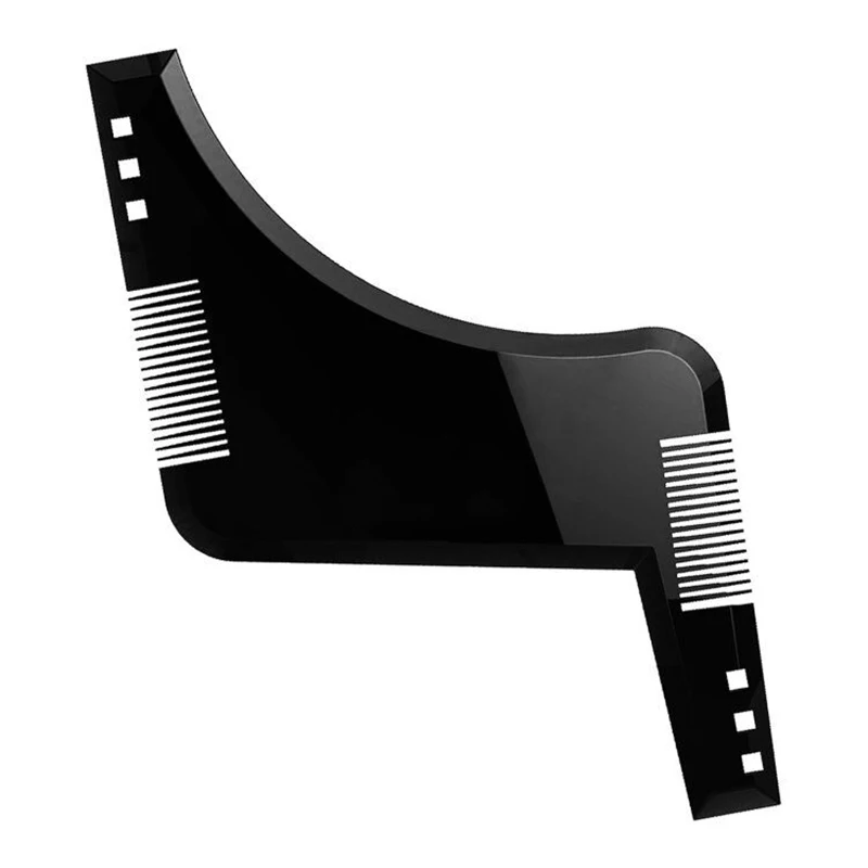 Lowered 1Pcs Beard Shaping Comb Styling Template Beard Hair Brush for Hair Beard Trimmer Template nzKNQWVD
