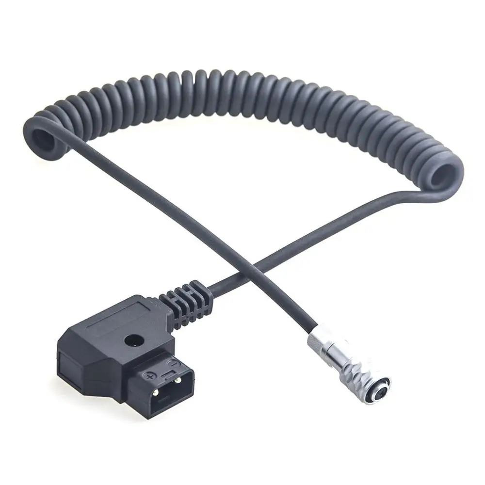 D-TPA spring cable BMPCC 4K Мощность кабель dc-кабель D-Tap пружинный кабель Мощность кабель для карманных видеокамер Blackmagic Кино 2 Pin гнездовой разъем к P разъем - Цвет: D-TPA spring cable