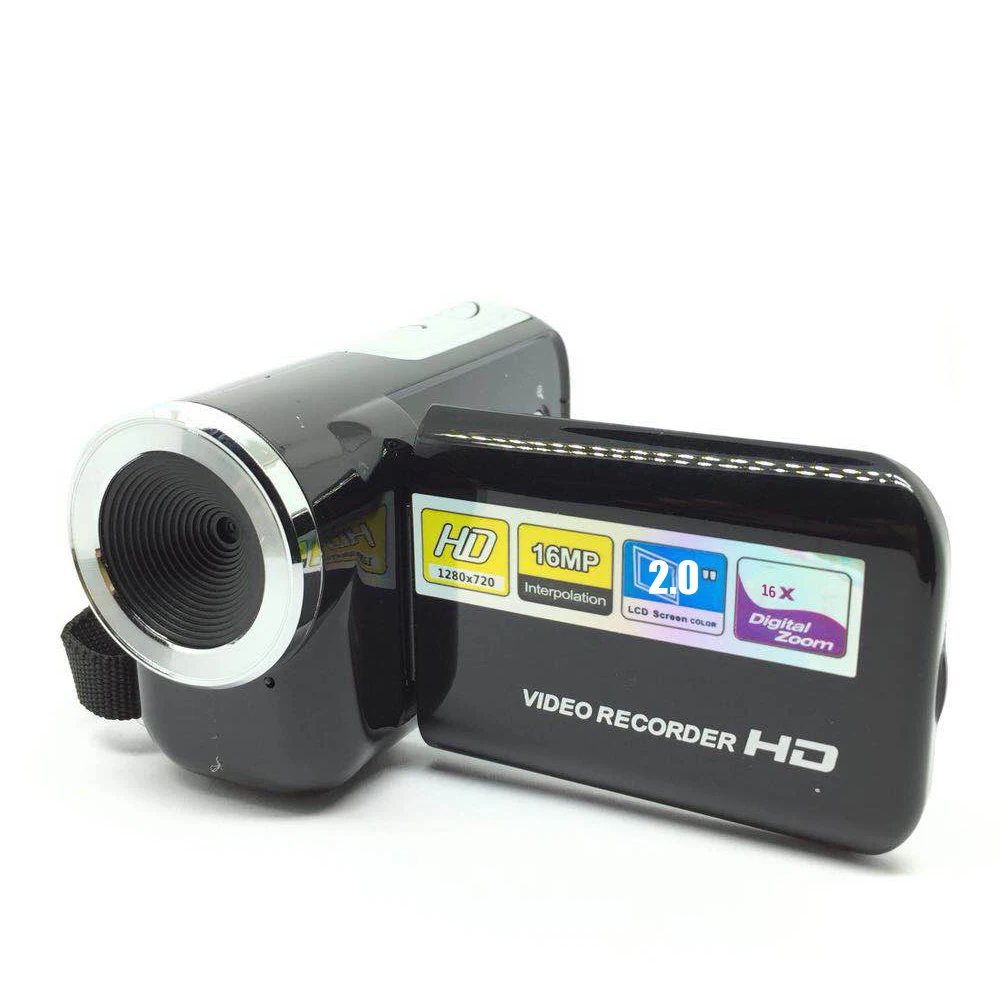 HD 720P Портативная Цифровая видеокамера 16x цифровой зум DV Cam Videocam видеокамера Videocamcoder для домашнего использования путешествия