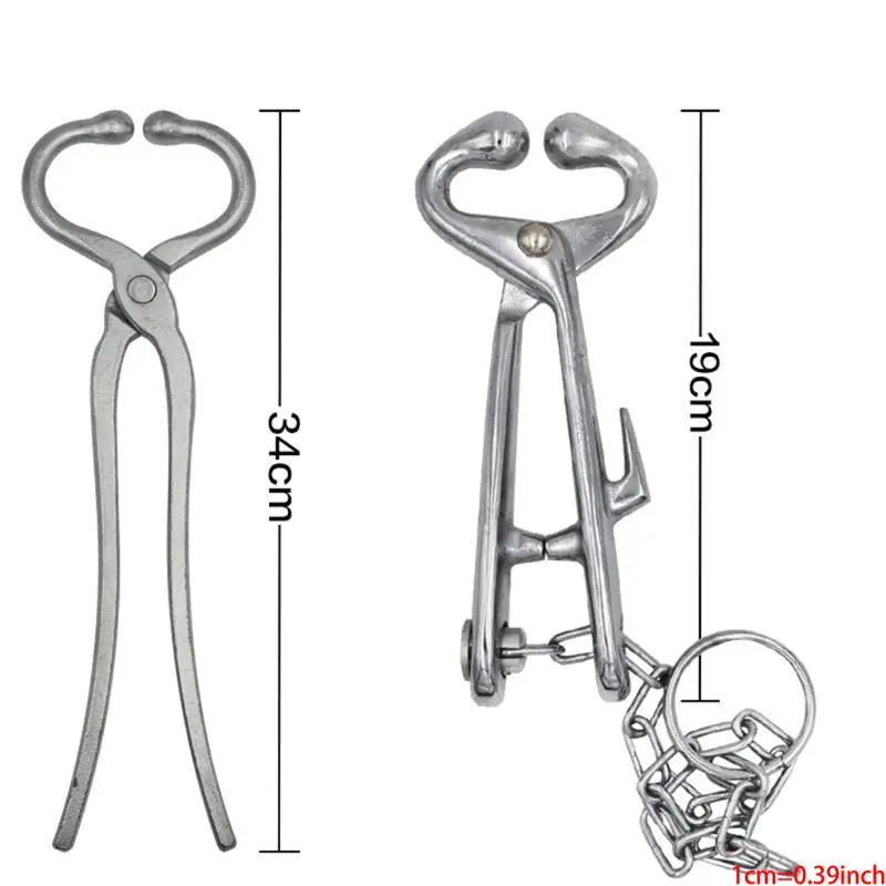 1 шт. плоскогубцы для бычьего скота, плоскогубцы для бурения бычьего носа PXPC