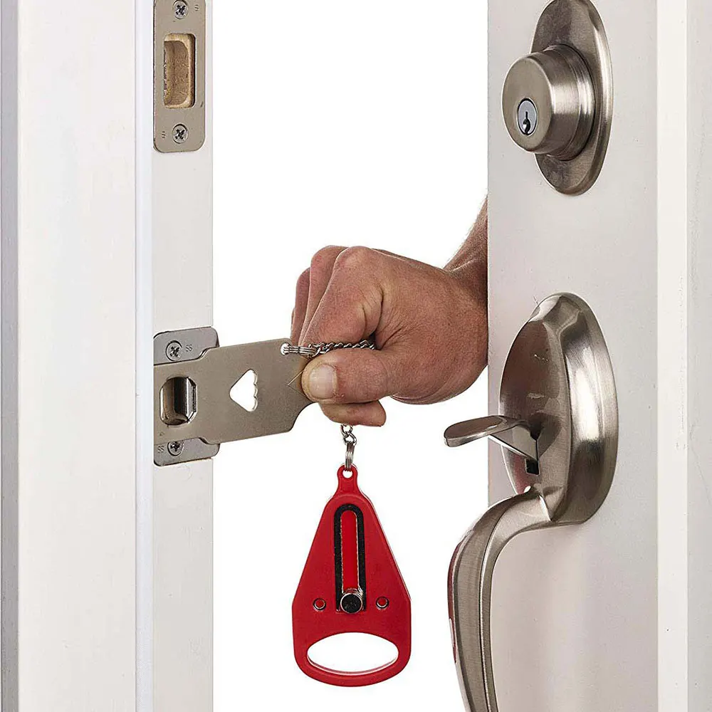 Портативный защитный замок для дверей заменяет Addalock совместимый с замком