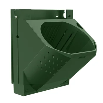 

PP wall-mounted flower pot single hole outdoor vertical flower pot self-watering