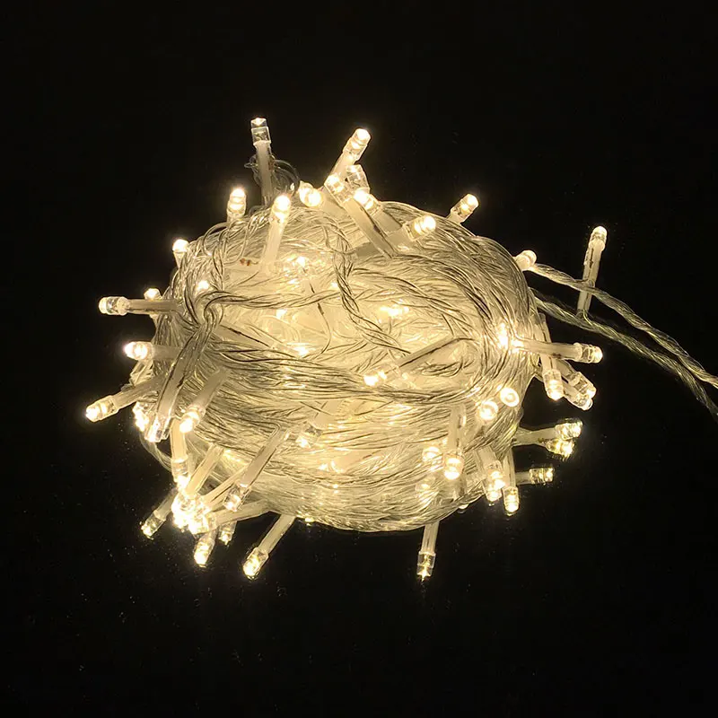 20M 200LEDs 8 Patterns LED String Fairy Lights Bulbs Party 220V EU Plug