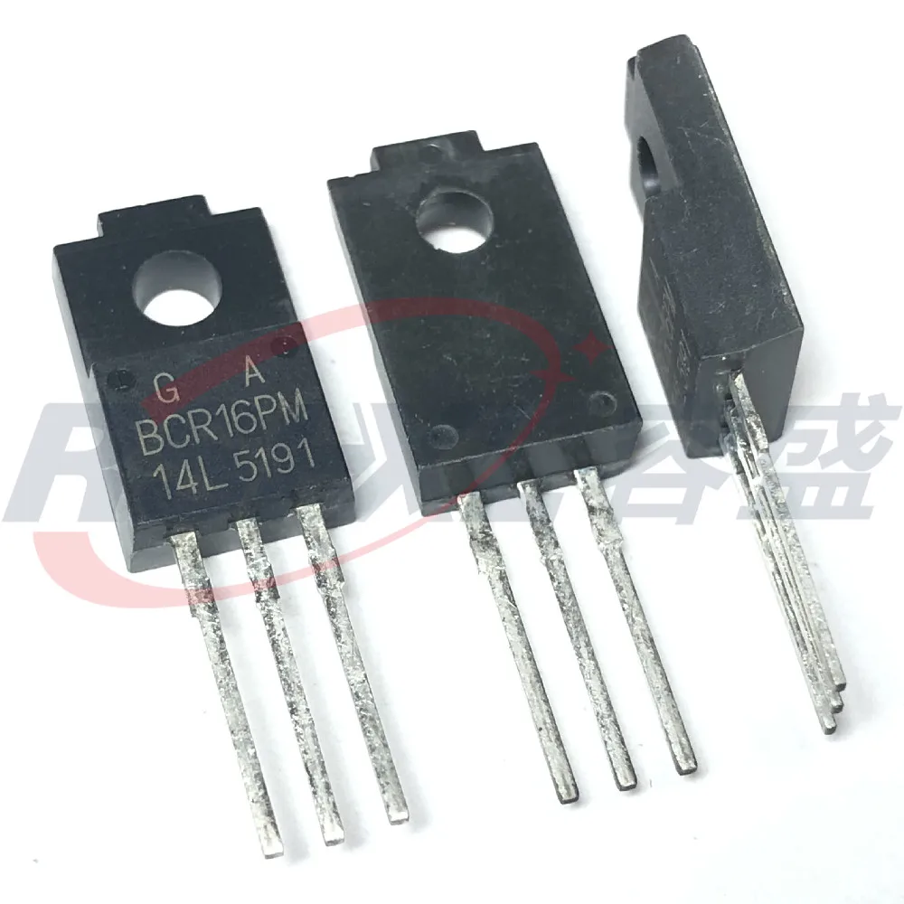 

BCR16PM-14L BCR16PM 700V 16A Triac средней мощности использовать TO-220F новый оригинальный 10 шт./лот