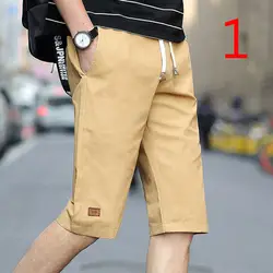Шорты мужские свободные повседневные трендовые укороченные брюки летние тонкие спортивные брюки мужские хлопковые брюки
