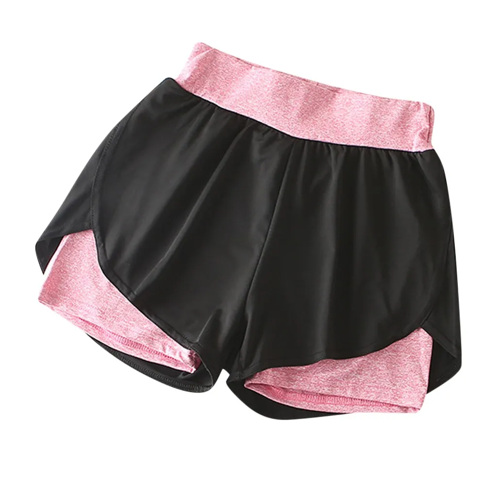 Yoga Shorts Women's Fitness Top Spandex Neon Elastic Running Workout Short Leggings For Ladies Gym Sport Short Pants p