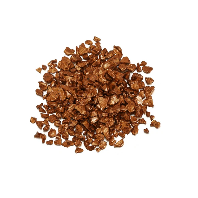 20/50g Glass Metal Crushed Stone Filler DIY Table Decoration Cake Fruit Coaster Filling Decorative Crystal For Epoxy Resin Mold Orange