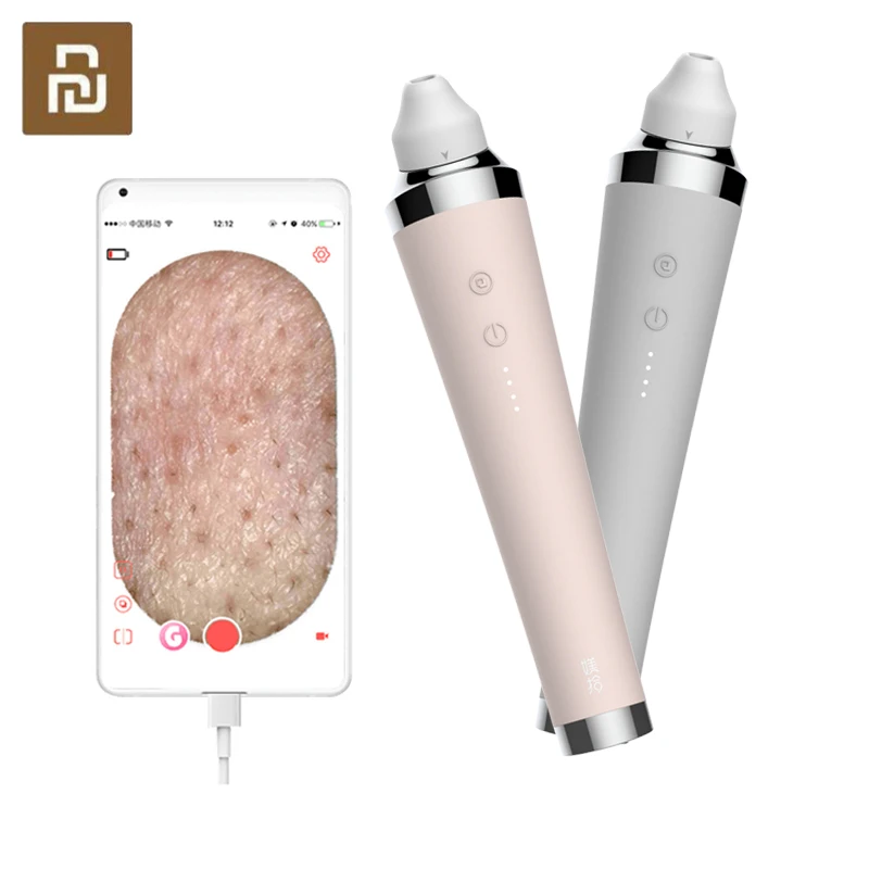

Youpin Electric APP Visual Blackhead Remover Instruments Face Nose Deep Cleaner Vacuum Suction Pore Pimple Beauty Skin Tool
