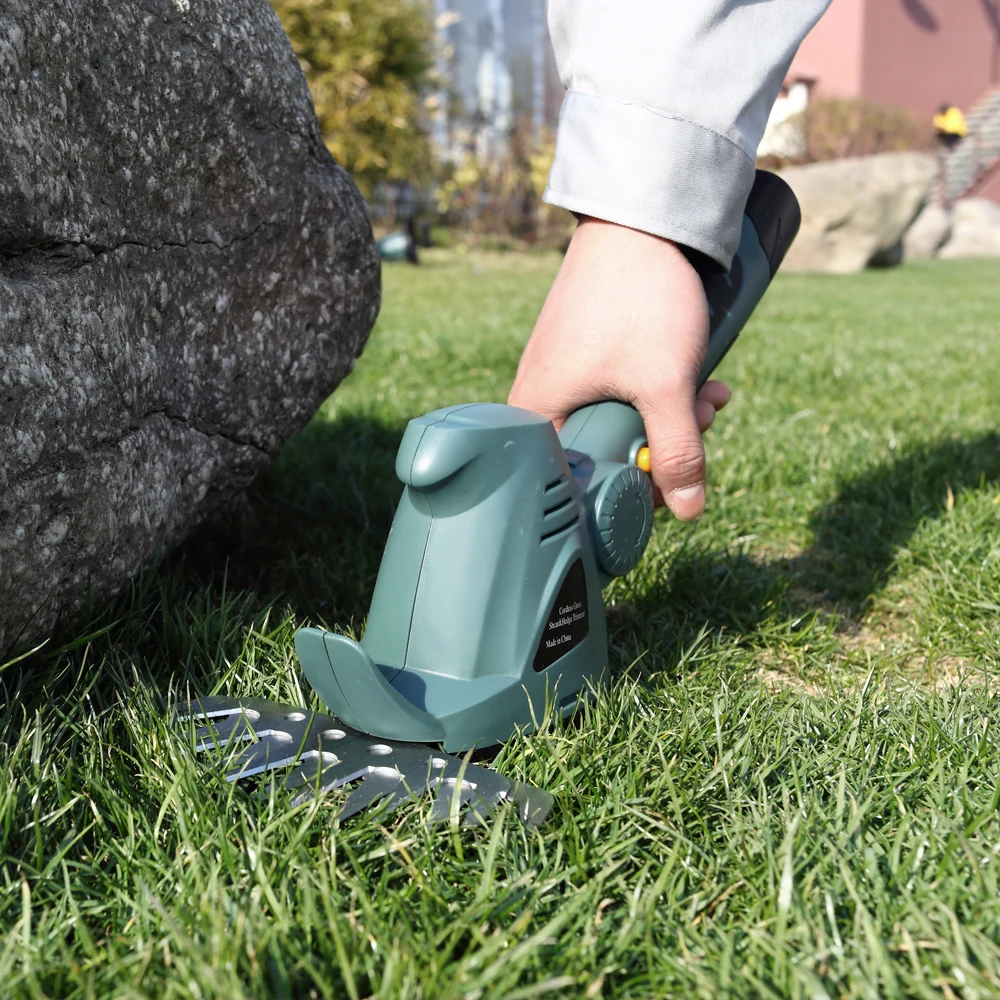 Wschód 10.8V akumulator Cordless nożyce do żywopłotu przycinarka do trawy kosiarka do trawy elektronarzędzia ogrodowe ET1007 2 w 1 4 Wschód 10.8V akumulator Cordless nożyce do żywopłotu przycinarka do trawy kosiarka do trawy elektronarzędzia ogrodowe ET1007 2 w 1 4