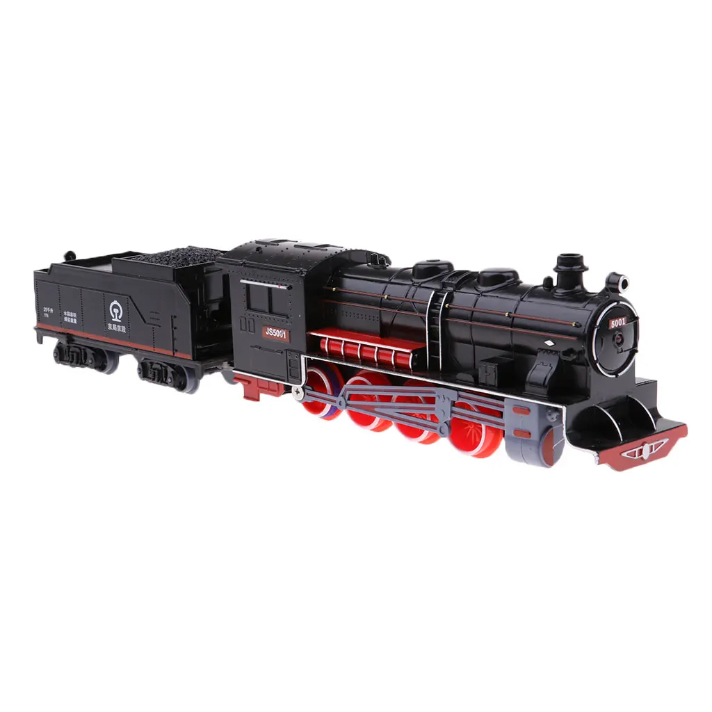 Китайская Модель паровозика детская игрушка Паровозик модель поезда Ретро угольная карета модель поезда