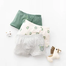 Balabala/нижнее белье для мальчиков трусы-боксеры для детей от 12 до 15 лет хлопковые детские шорты Модные дышащие детские трусы