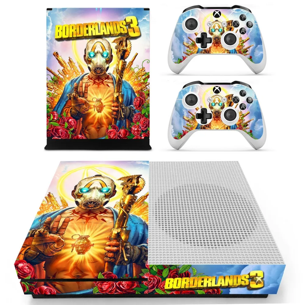 Borderland 3 наклейки для кожи наклейка для Xbox One S консоль и контроллеры для Xbox One тонкая кожа стикер s винил