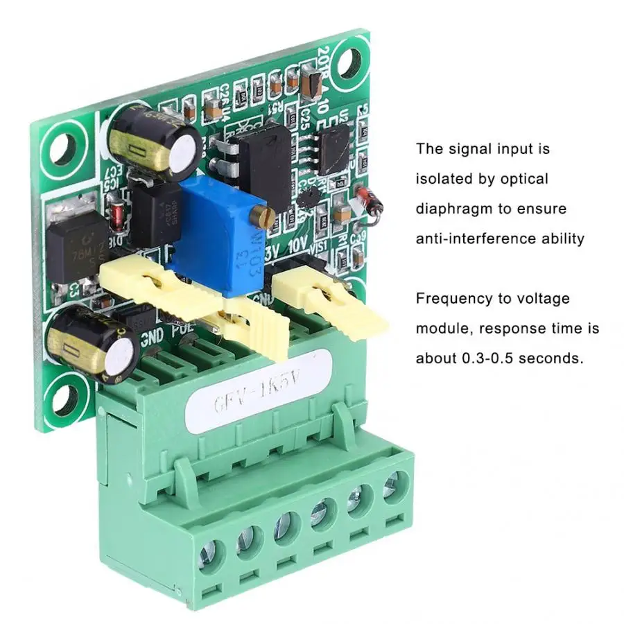 Преобразователь напряжения преобразователь частоты напряжения модуль с изоляцией GFV-1KHz5V/10 в электронные поставки преобразователь частоты
