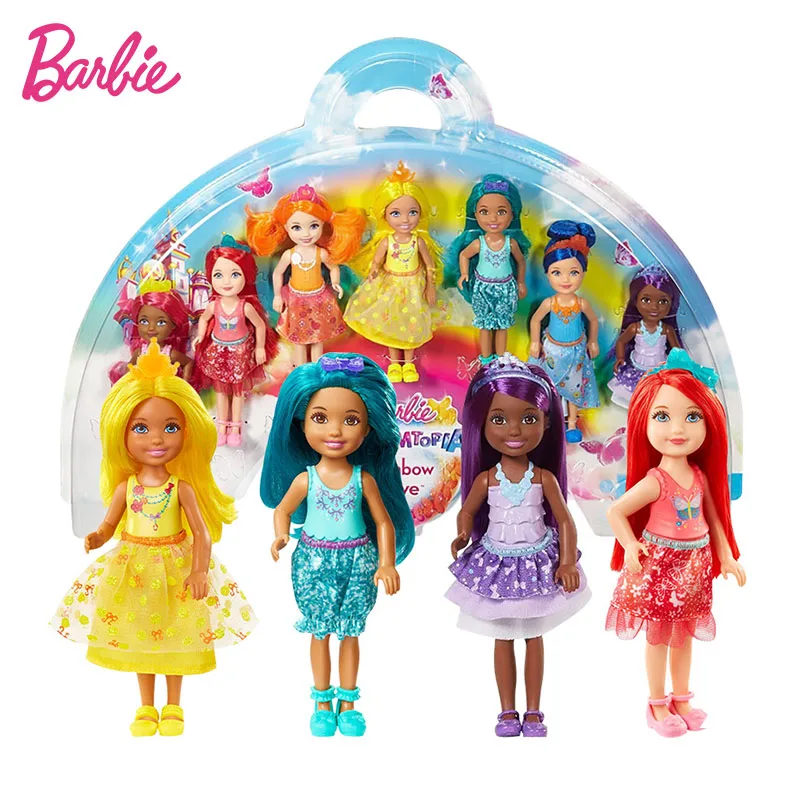 Оригинальные Мини-куклы Barbie1, оригинальная модель BarbieModel, случайная милая игрушка для девочек на день рождения, детские подарки, модные куклы для девочек - Цвет: DPY37