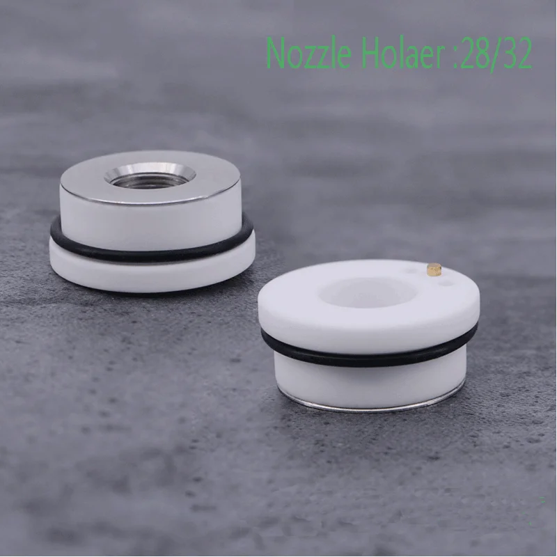 

Laser Ceramic Dia. 28mm Nozzle Holder Fiber Laser Cutting Head Nozzle Holder