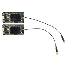 2 peças cubecell GPS-6502 asr6502 lora gps nó/lorawan nó aplicações para arduino com antena, par de pacotes