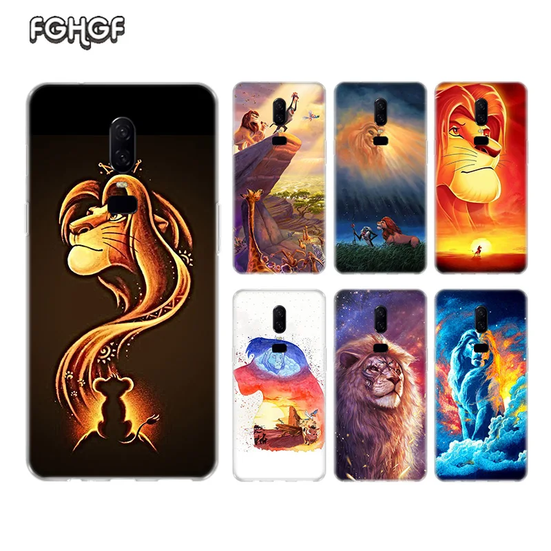 

The Lion King Top Luxury Soft TPU Silicone Phone Back Case For OnePlus One Plus 7 Pro 5 5T 6T 6 Fundas Printed Cover Coque