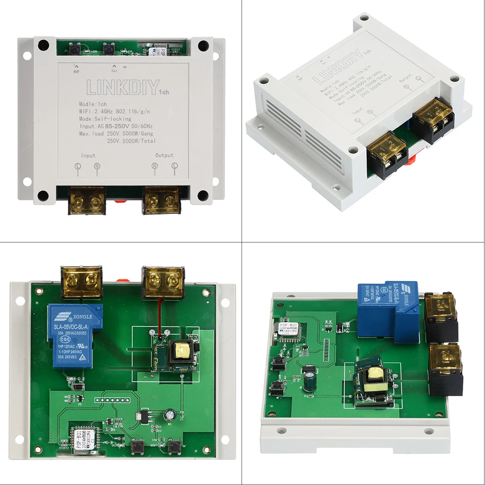 EWeLink умный Wifi переключатель универсальный модуль 1CH AC85-250V беспроводной переключатель таймер приложение голосовой пульт дистанционного управления для Alexa Google Home