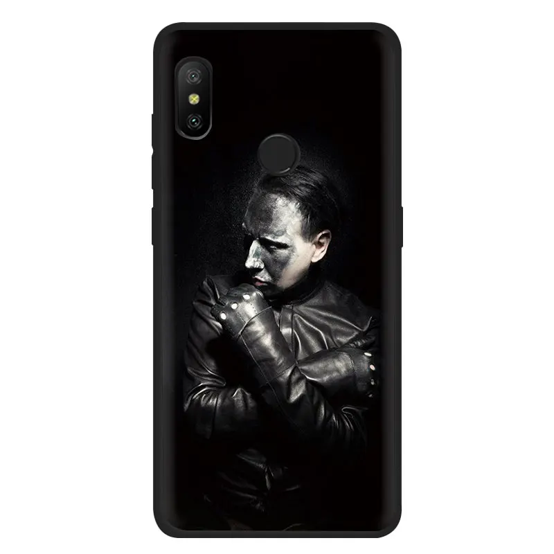 B6 EWAU Менсона мягкий защитный из ТПУ чехол для телефона для Xiaomi Redmi 4A 4X5 5A 6 6A 7 7A плюс GO S2 K20 pro - Цвет: B6