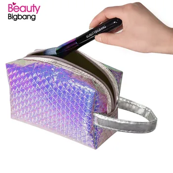 

BeautyBigBang Mermaid Cosmetic Bag Makeup Organizer Portable Pouch Nail Art Tool Lipstick Holder Case Eyebrow Pencil Makeup Bag