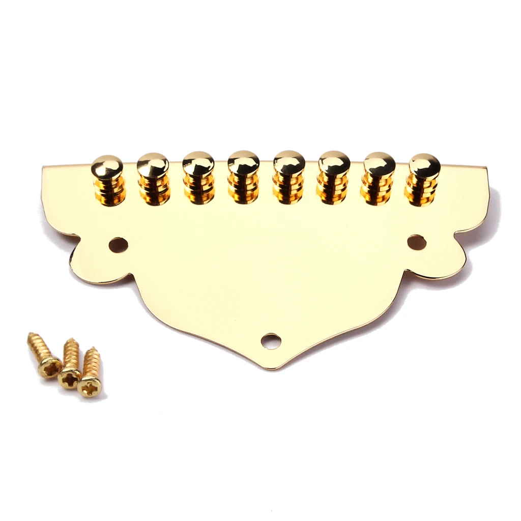 High Quality Mandolin Gold Tailpiece 8 String Tail Piece Replacement Parts