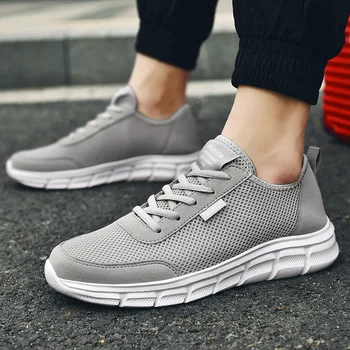 

Hot Style Shoes Men High Quality Sneakers Male Flyknit Breathable Gym Casual Male Footwear Light Big Size Tenis Masculino Adulto