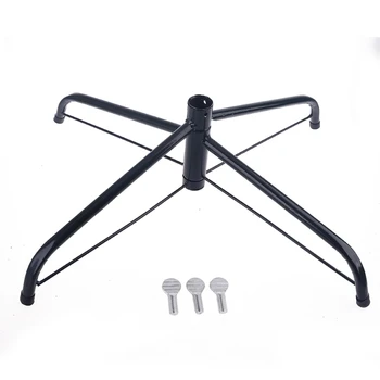 

30/35/40/45/50cm Christmas Tree Base Stand Foldable Iron Bracket Bottom Holder