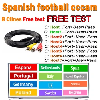 

2 Year CCcams Europe 8 lines Card sharing Server Satellite TV Receiver Portugal Servers europe CCcam gt media v7s v8 nova v9 box