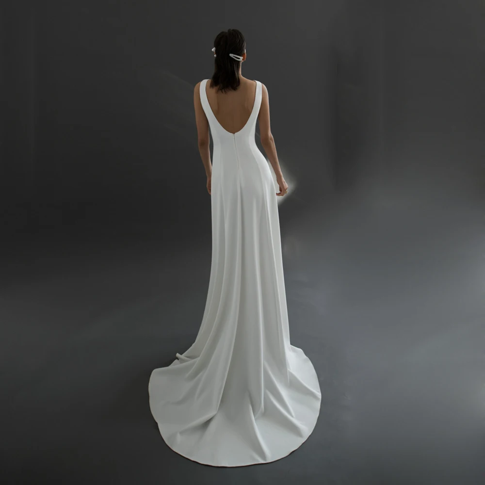 decote vestido de noiva barato simples vestidos de casamento