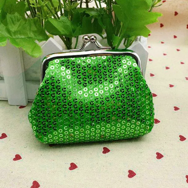 Sequin Wallet Coin Purse Clutch bag lipstick mini fashion Card Holder Coin Purse Clutch Handbag Womens Small Card packages