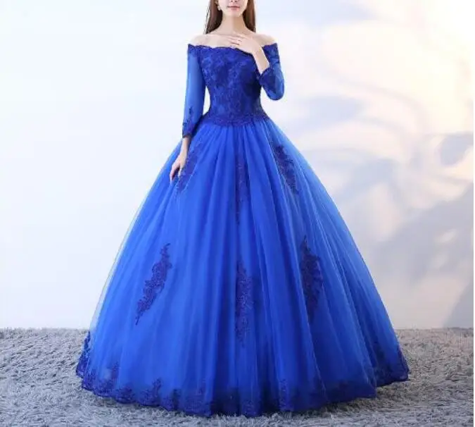 Пышное Платье с открытыми плечами милое бальное платье 16 платьев Vestido De Quinceanera