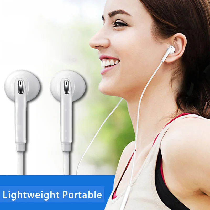3.5mm In-Ear Wired Earphone Stereo Music Headphones Sport Running Headset with Mic Volume Control for Samsung S6 Xiaomi Mi9 3.5mm In-Ear Wired Earphone Stereo Music Headphones Sport Running Headset with Mic Volume Control for Samsung S6 Xiaomi Mi9