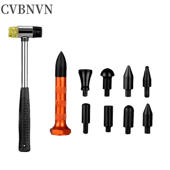 

Hammer Rubber Handle Leveling Pen Flat Hammer Dent Repair Pen Home Nylon Car Sag Repair Tool Multifunctional Help Car Hammer