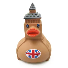 11 см британская Башня Биг-Бен-елизания в форме утки подарок для ребенка познавательная серия игрушек утка
