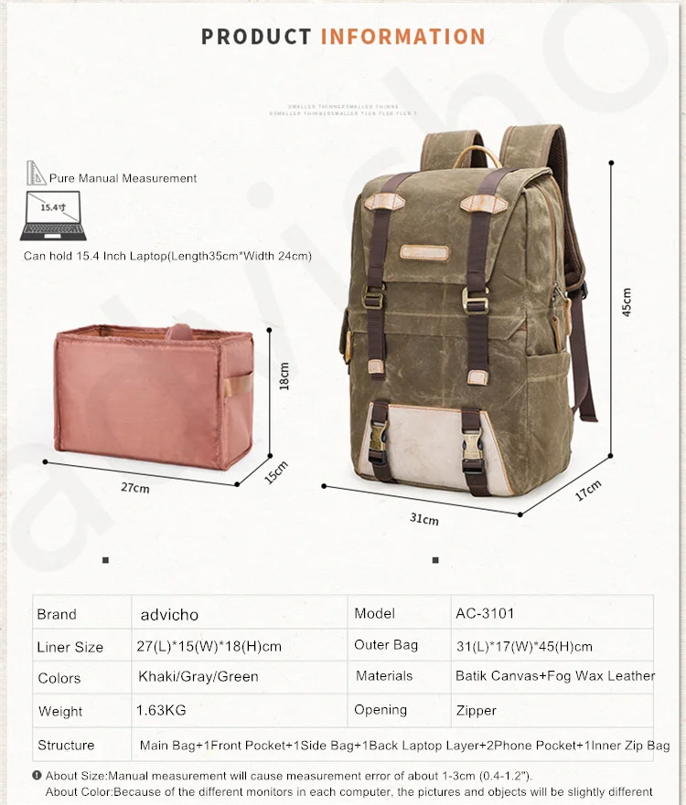 Canvas Camra Backpack (3)_副本