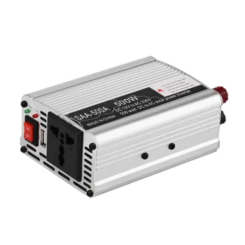 

2018 New Car Inverter Vehicle Voltage Inversor DC12V To AC220V Power Inverter Adapter 300/400/500/600 Drop Shipping