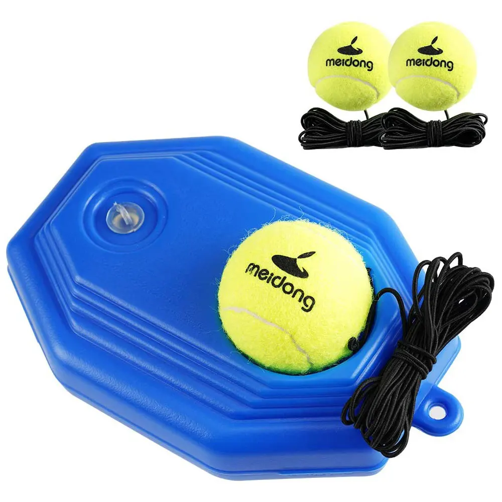 Dispositivo de entrenamiento de tenis con pelota, dispositivo de entrenamiento individual para practicar tenis, autoaprendizaje, rebote