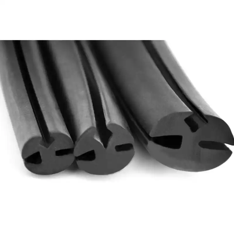 Barra de goma sólida EPDM de 1M, sello para puerta y ventana, tira