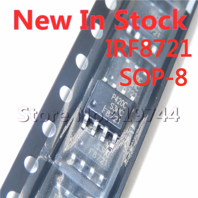 

5PCS/LOT IRF8721TRPBF IRF8721 SOP-8 F8721 N-channel 30V/14A MOSFET In Stock NEW original IC